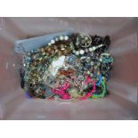 A Mixed Lot of Assorted Costume Jewellery :- One Tray