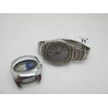 Seiko 5 Automatic Gent's Wristwatch, (6119-8410); Together with A Retro Buler Automatic Wristwatch
