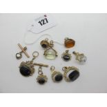 9ct Gold and Other Swivel Pendants, etc. (10)