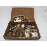 XIX Century and Later Brooches, buckles, cameo brooches etc.