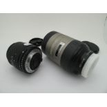 Minolta 400 Reflex Lens, plus Sigma DL zoom 35 - 80mm 1:4 - 5.6. (2)