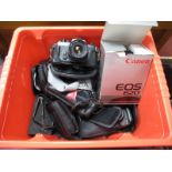 Caonon EOS 620 Camera Boxed, Pentax Chinon, Canon Auto 2001, Canon MC10, Nikon RFZ, Agfa, Canon 105,