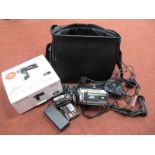 JVC 800 x Digital Zoom Camcorder, with charger and spare tapes, all in a Minolta carry case, plus