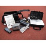 Proling Portable DVD/Video Battery, Battery Charger, Mains Charger, all in carry bag, plus Canon