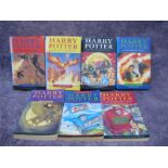 J.K.Rowling, Harry Potter Hardback First Edition Books, The Goblet of Fire 2000, The Order of the
