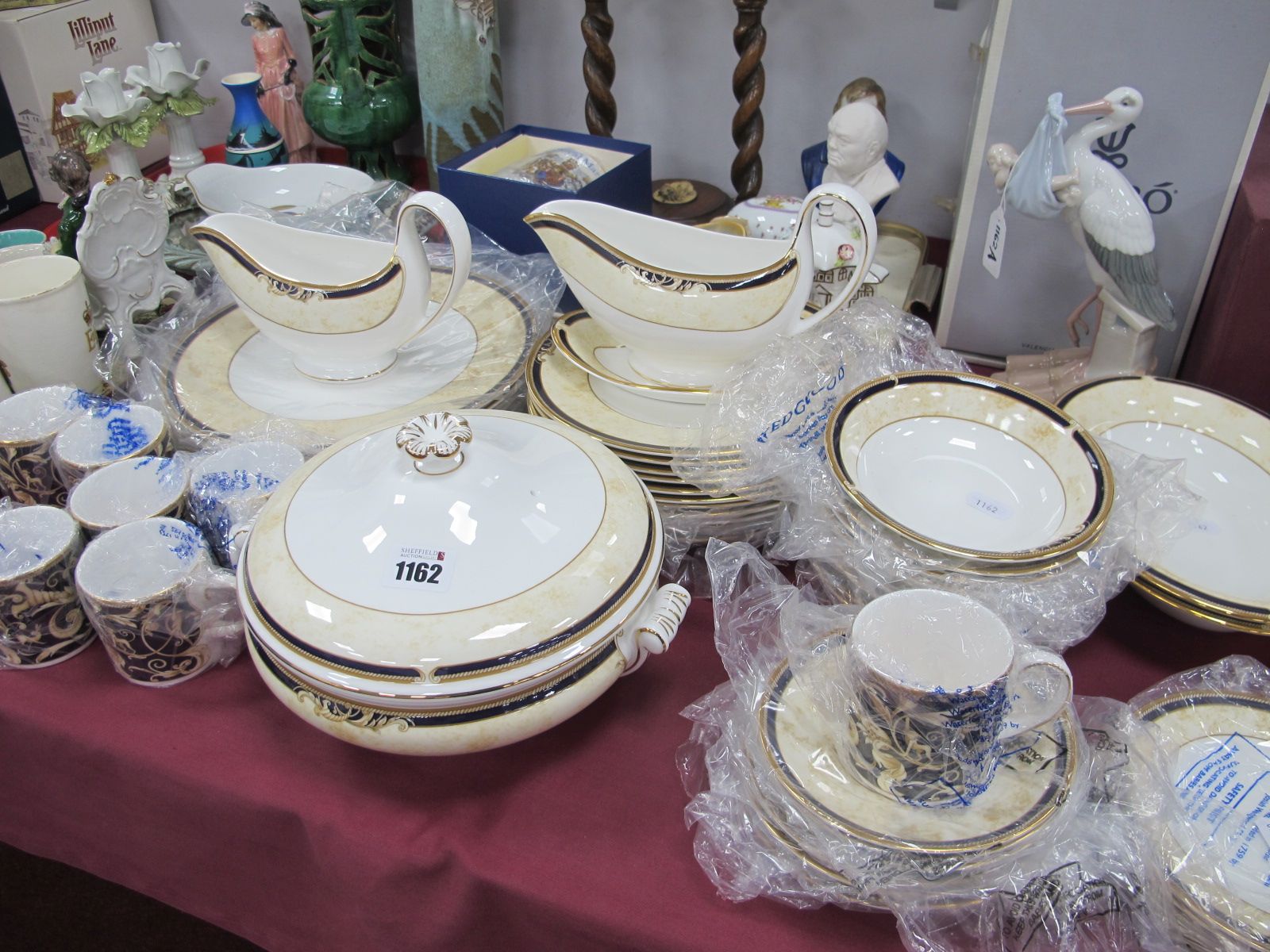 Wedgwood 'Cornucopia' Dinner Service, approximately forty two pieces.