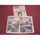 New Musical Express Newspapers, June 1966 - July 1969, five editions.