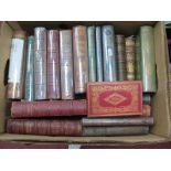 Two Boxes of Poetry and Literature Books: mainly late XIX Century to include Poets Country, edited