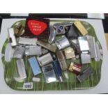 Ronson Lighter, Polo lighter, other lighters etc:- One Tray.
