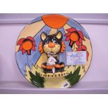 A Lorna Bailey 'Ratcatcher' Charger, limited edition No. 30/50, December 2004, with certificate,