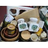 Hornsea Storage Jars, Hornsea mug, bread board, etc:- One Box