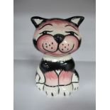 Lorna Bailey - Charles Rennie Macintosh Mack the Cat, 13cm high.