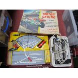 A Russian Portable T.V, Airfix motor racing model M.R.11 (completeness unknown). (2)