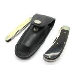Rodgers No6 Norfolk Street Three Blade Pocket Knife, ivory scales, n/s bolsters, 9.5cm closed
