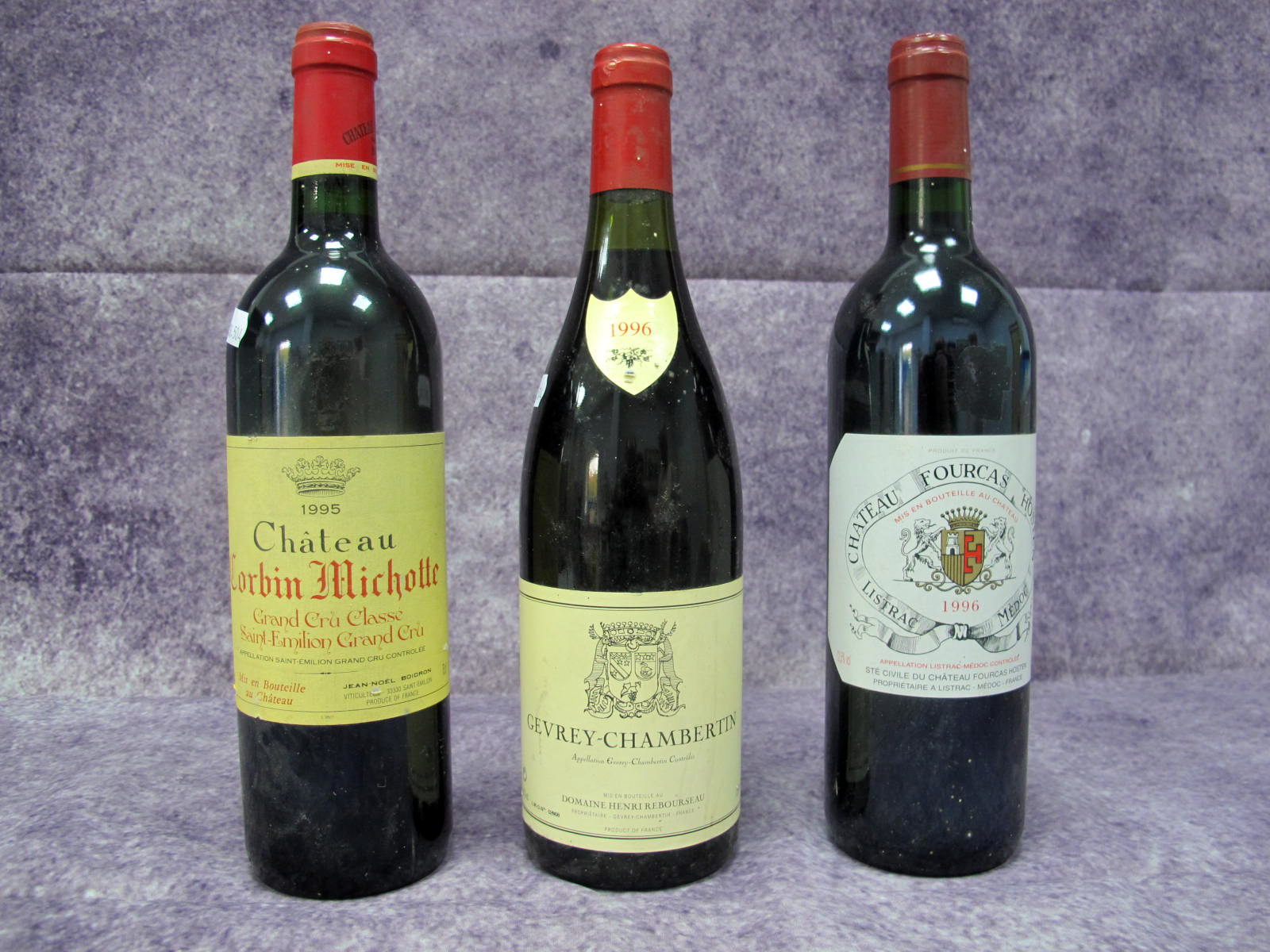 Wines - Chateau Corbin Michotte Grand Cru Classe Saint Emilion Grand Cru 1995, 75cl; Gevrey