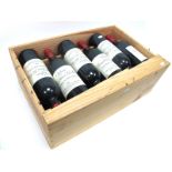 Wine - Chateau Grand Faurie La Rose Saint Emilion Grand Cru 1998, 75cl, 12.5% Vol. 12 bottles, in