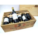 Wine - Chateau Haut-Badon 1985 Saint Emilion Grand Cru, 75cl, 12 bottles in wooden crate of issue.