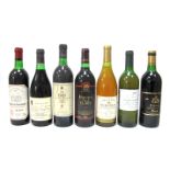 Wines - Chateau Lagorce 1979, Colheita de 1980 Reserva Especial, 1985 Rioja Reserva, 1988 Fronton,