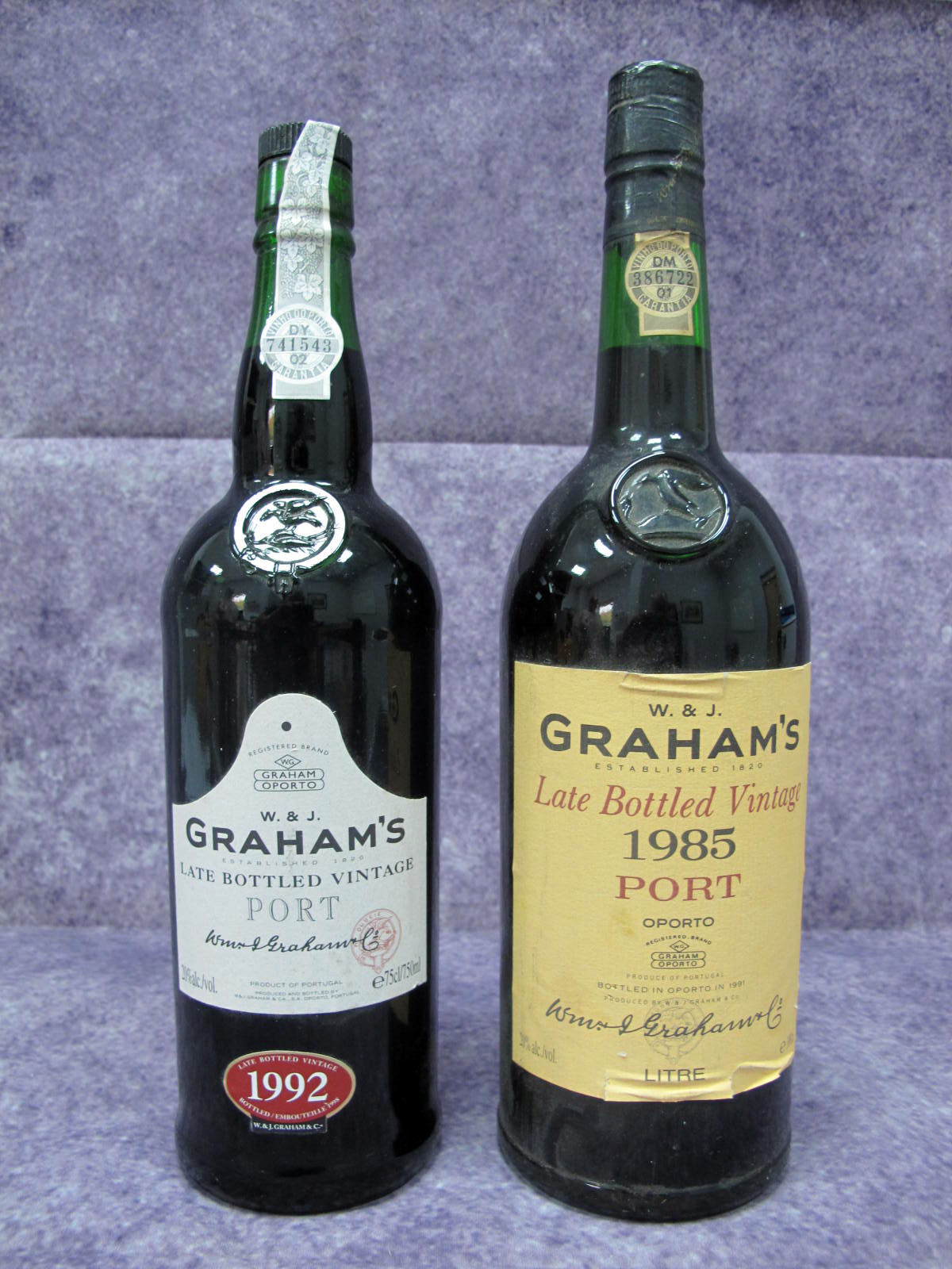 Port - W. & J. Graham's Late Bottled Vintage Port 1992, 75cl, 20% Vol.; W. & J. Graham's Late