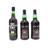 Port - The Society's Port, 70cl, Y.F.W. Port, 70cl, two bottles. (3)