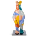 Bear: Pastel Pattern Patchwork Bear - Artist: Fun Makes Good - Sponsor: Webhelp