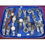 A Mixed Lot of Assorted Gent's Wristwatches, including Festina, Boss, Michael Kors, Ted Lapidus, Ben