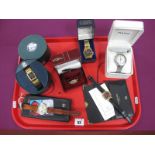 Oris, Pulsar, Raymond Weil, Rotary, Citizen and Other Gent's Wristwatches :- One Tray