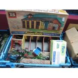 A Boxed Britain's Clip Together Riding School, (unchecked), other Britains farm implements, etc:-