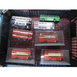 A Small Quantity of Diecast Buses & Trams, to include Corgi West Yorks Bristol K6A, Eastern Counties