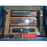 Seventeen Boxed 'HO' Gauge Items of Continental Coaches, mainly by DB Rail, by Liliput, Roco,