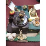 Aynsley, Boarder Fine Art and Country artist resin animals, boxes noted:- One Box.