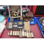 Ruddock of Hanley Chemists Items, binoculars, snuff boxes, etc:- One Tray.