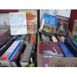 Books - The Middle Ages, Punch, The Age of Paradox, Chantrey's Peak Scenery, Continental America,