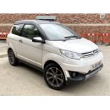 2015 [YJ15 HND] Aixam Crossover GTR CVT, 505cc petrol, CVT (Automatic) in Metallic White with two-
