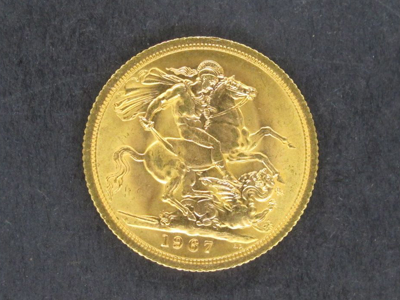 A 1967 QEII Sovereign.