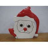 A Lorna Bailey 'Father Christmas' Teapot, limited edition No. 5/50, released Nov. 2005, with