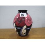 A Moorcroft Pottery Vase, of ovoid form, painted in the Bella Houston pattern by Emma Bossons,