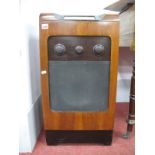 A Bush Console Radio Type SUG3, floor standing 76cm high 40cm wide.