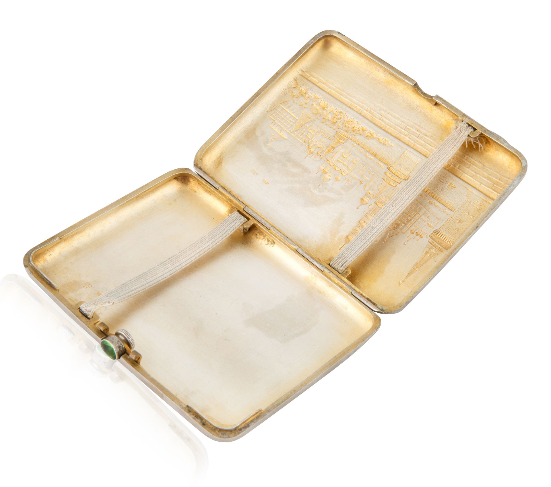 A PAIR OF SOVIET SILVER CIGARETTE CASES, MOSCOW, AFTER 1927 - Image 4 of 5