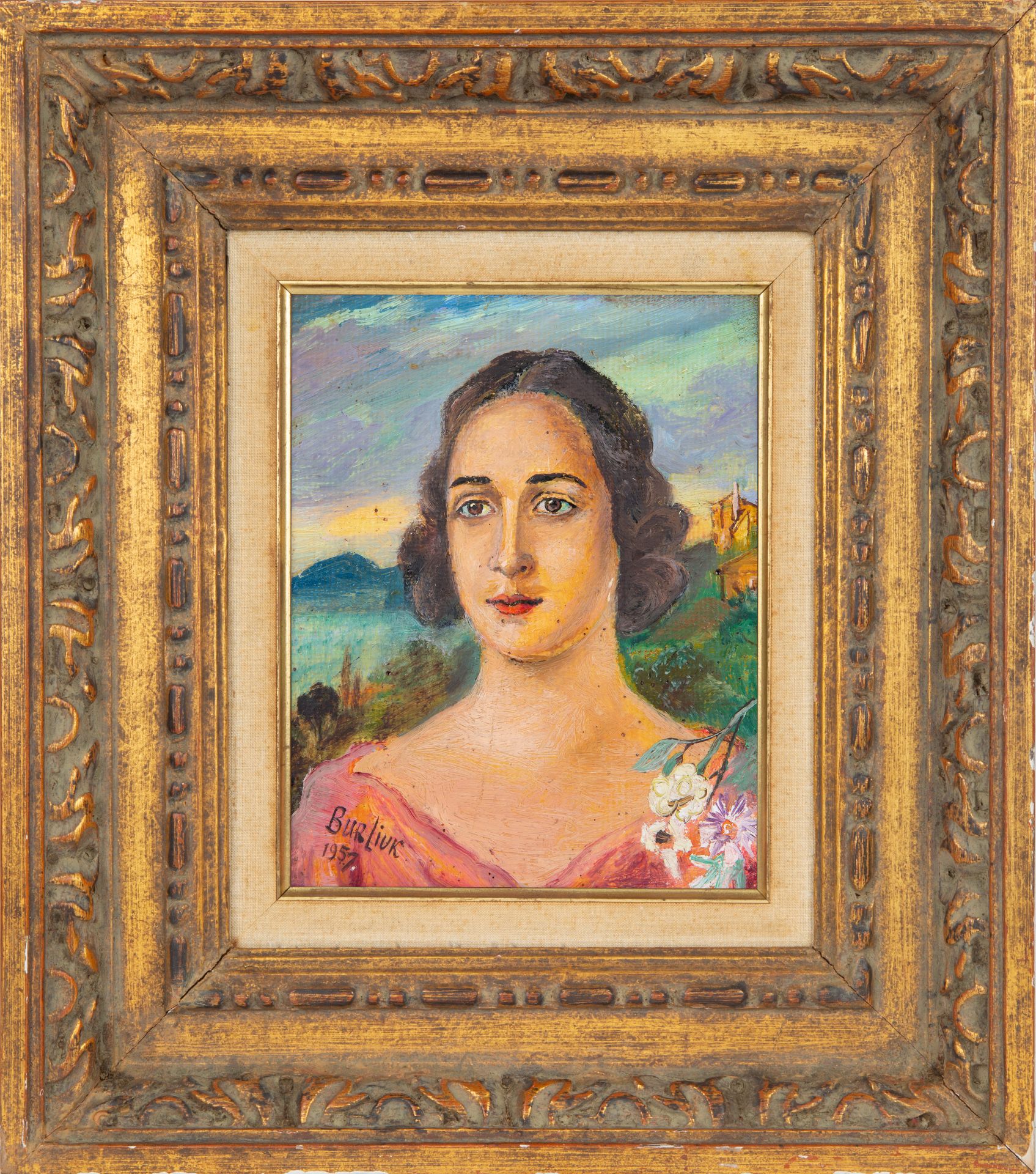 DAVID BURLIUK (RUSSIAN 1882-1967) - Image 2 of 5