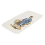 LIMOGES FRANCE BLUE BOY OF GAINSBOROUGH PORCELAIN DISH