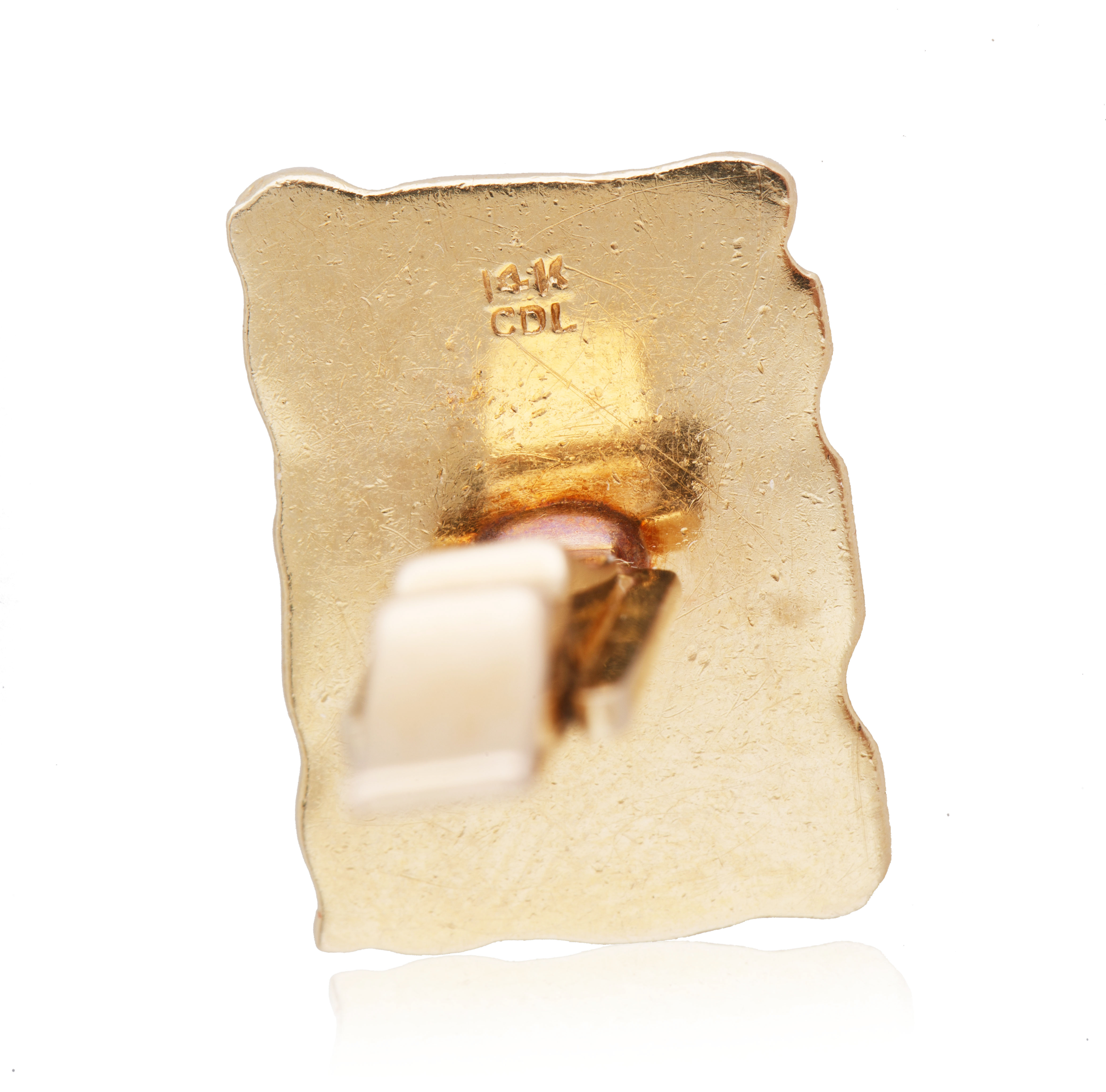 PAIR OF 14K GOLD CUFFLINKS - Image 6 of 6