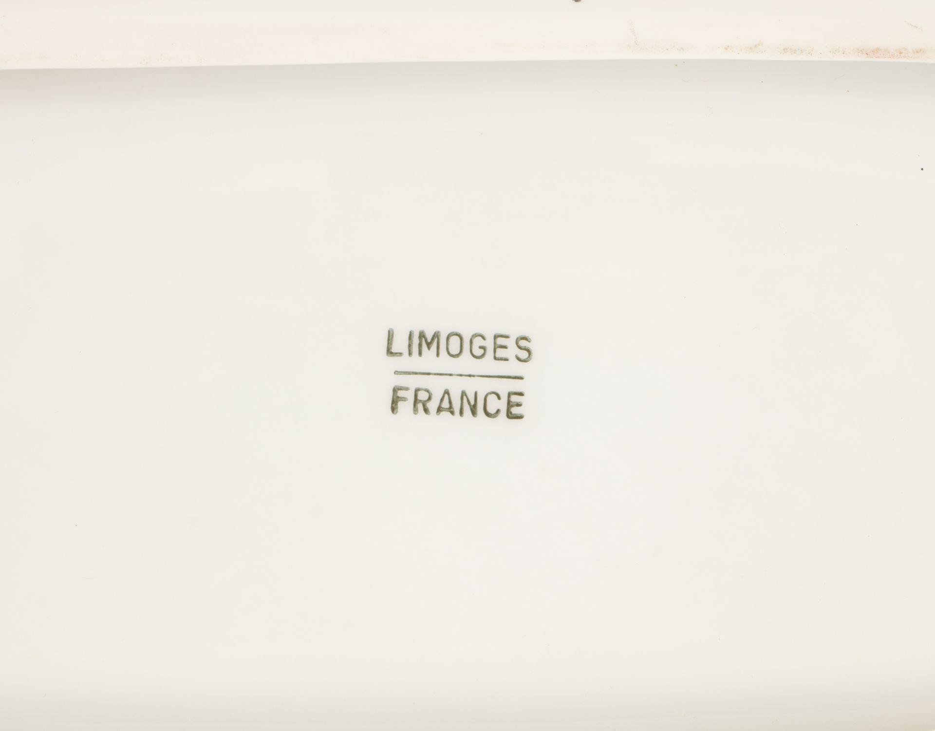 LIMOGES FRANCE BLUE BOY OF GAINSBOROUGH PORCELAIN DISH - Image 4 of 4