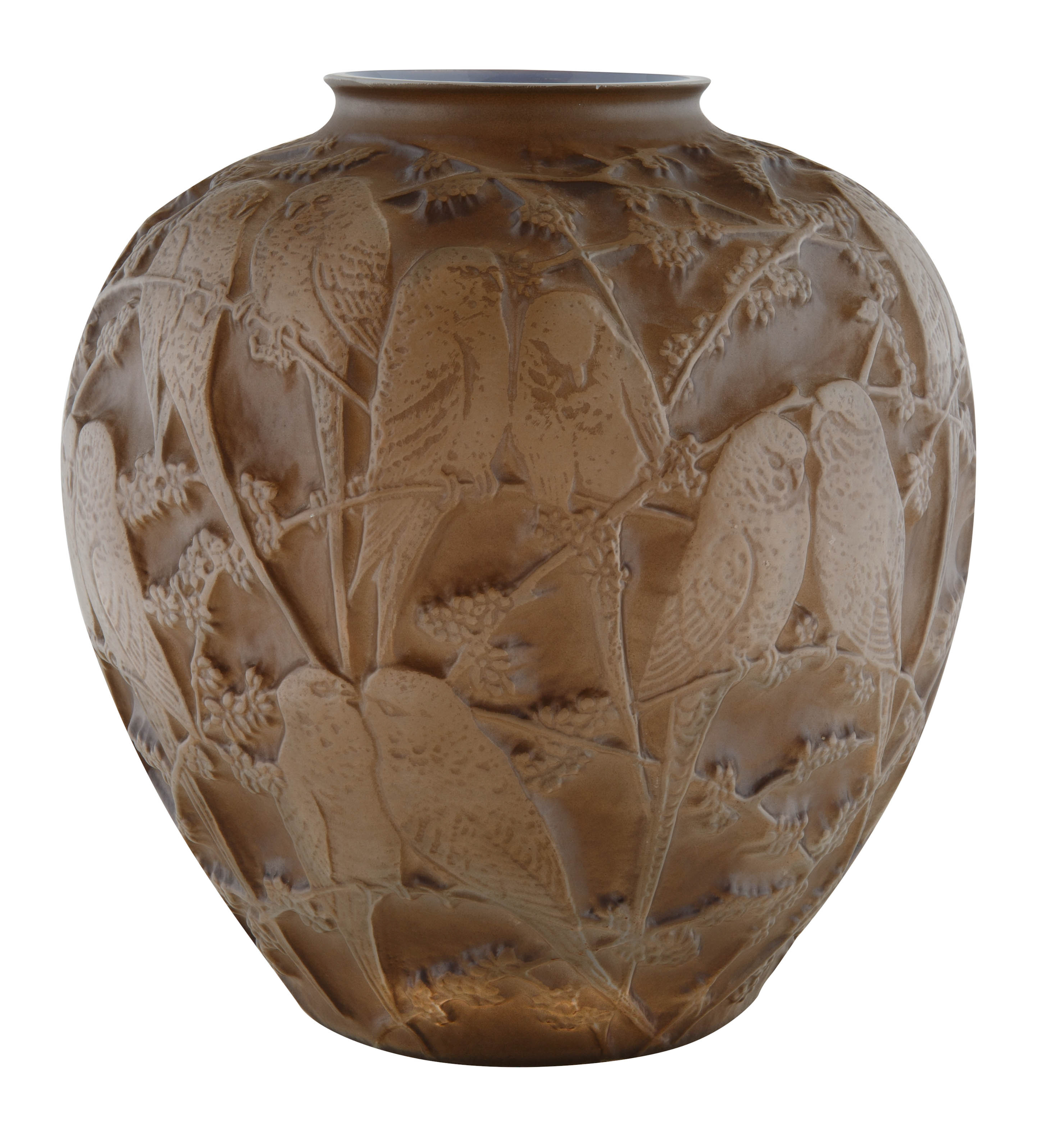 CIRCA 1935 CONSOLIDATED VASE AFTER LALIQUE - Image 2 of 5