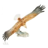 CIRCA 1955-1968 HUTSCHENREUTHER GERMAN PORCELAIN HAWK