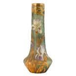 EARLY 20TH CENTURY ART NOUVEAU IRIS VASE