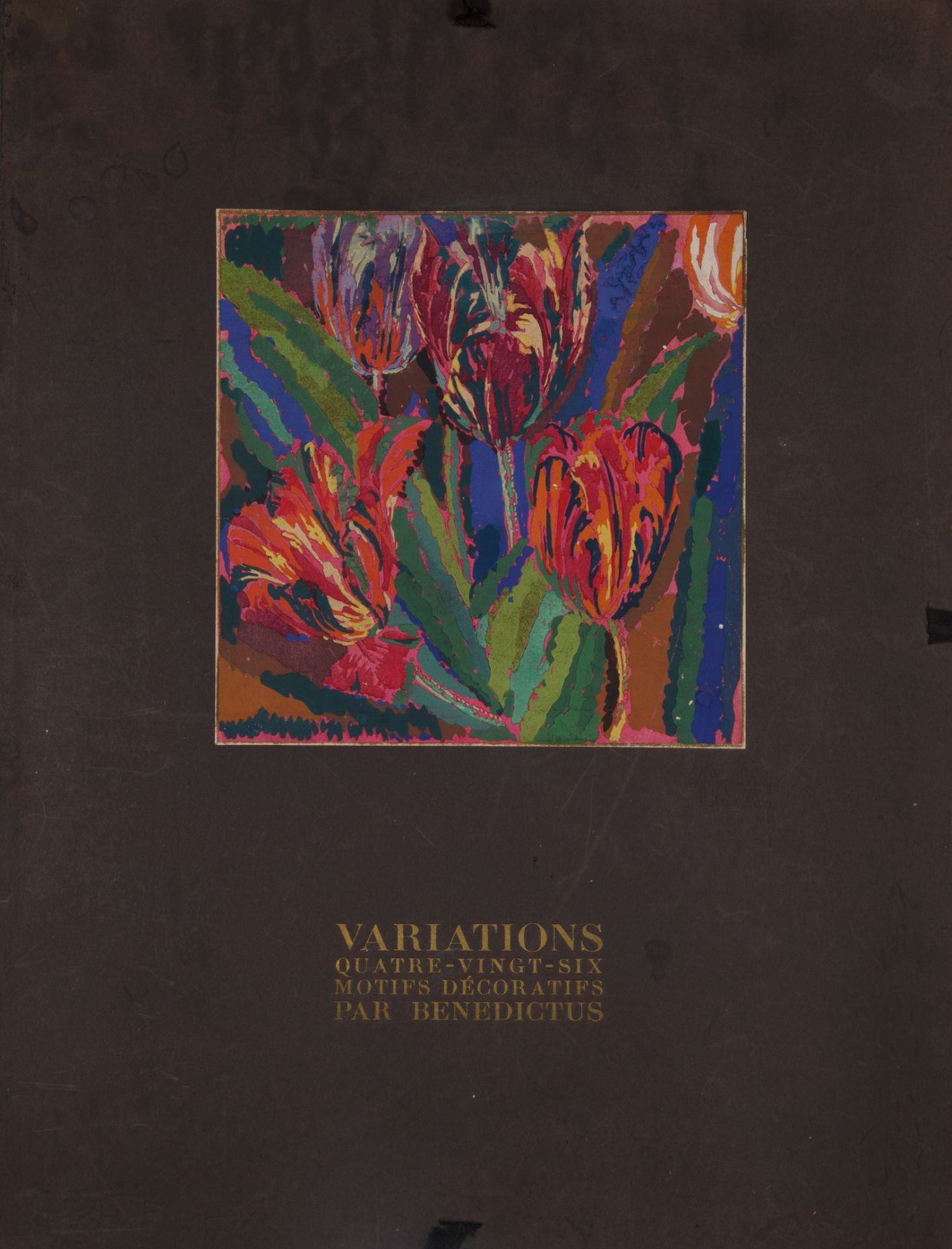 VARIATIONS FOLIO BY JEAN SAUDE (FRENCH 20TH CENTURY) AFTER EDOUARD BENEDICTUS (FRENCH 1879-1930) - Bild 3 aus 10