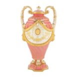 MINTONS VASE FOR PHILADELPHIA AND CALDWELL CO., CIRCA 1847