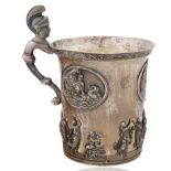 A 1829 RUSSIAN SILVER CUP, WORKMASTER P. MULLER, ST. PETERSBURG