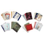 A GROUP OF 46 BALLET RUSSE AUCTION CATALOGUES AND BOOKS